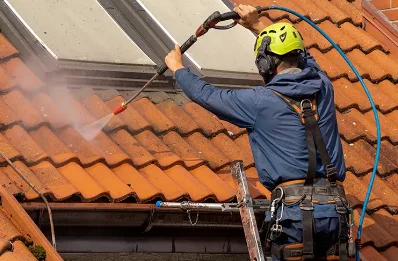 Démoussage et hydrofuge de toiture à Authevernes